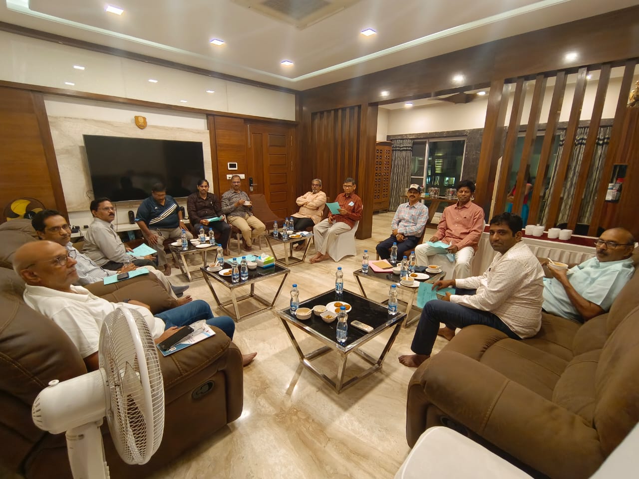 1st Board meeting of the year hosted by Rtn Jagan Mohan on 24-07-2023